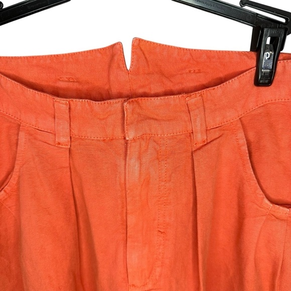 Free People Sweet Talk Chino Pants in Red Mango women size 4 NWOT - Picture 8 of 14